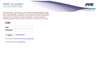 Tablet Screenshot of clx.ppdi.com